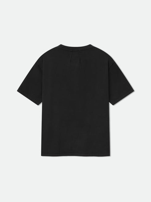 RHUDE Cadre Tee VTG Black Mens Apparel